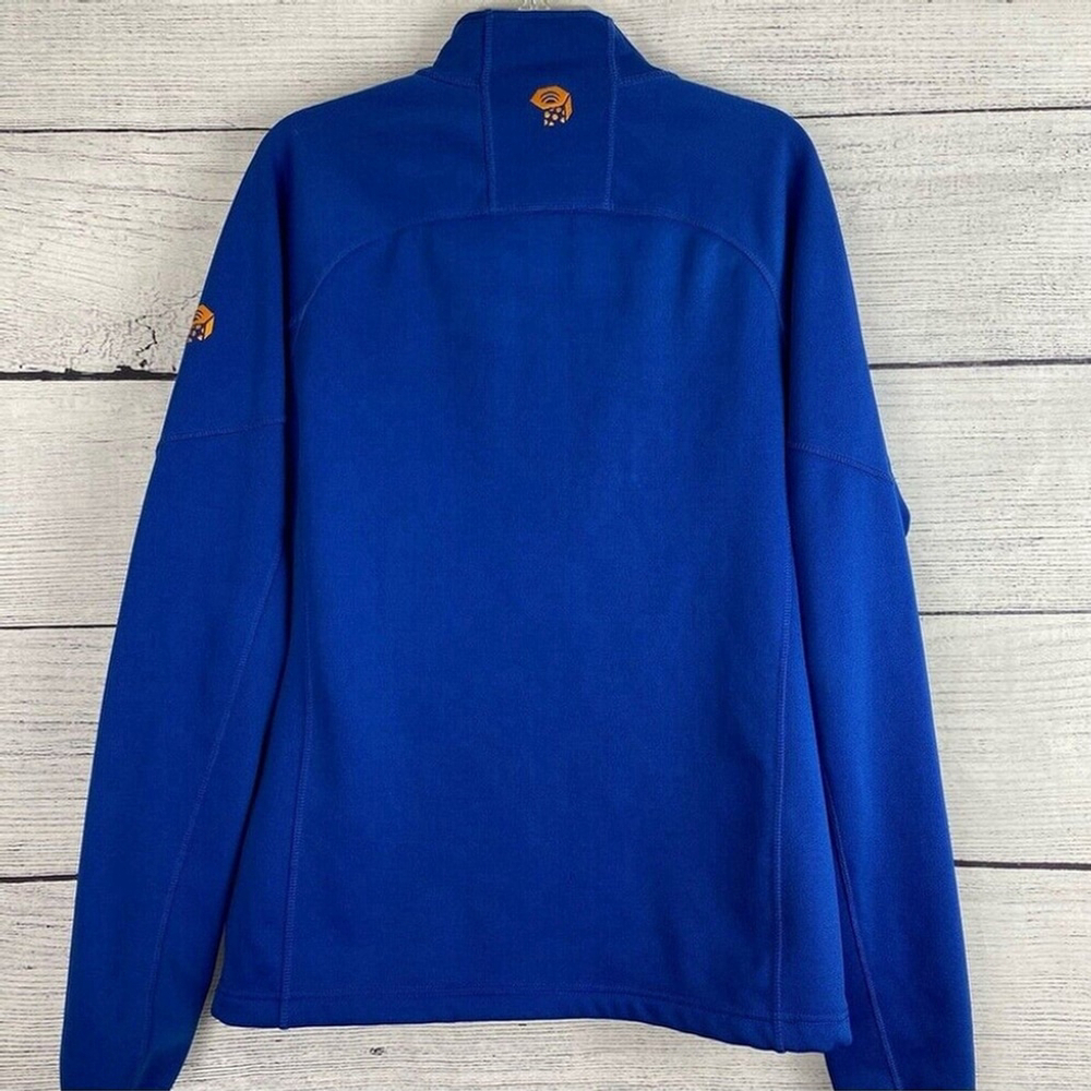 MOUNTAIN Hardware Zip Up Fleece Royal Blue Outdoor Hiking, rugged men's Size M - Picture 3 of 13